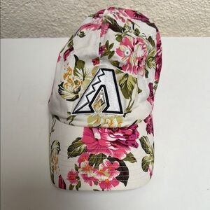 Arizona Diamondbacks - Adjustable Floral Women's Hat